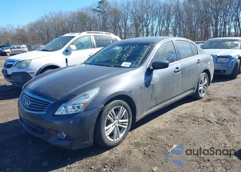 2010 Infiniti G37X из США, поврежденный, VIN JN1CV6AR4AM250918